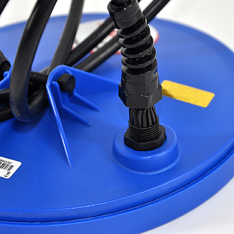 8 inch blue mono coil 7