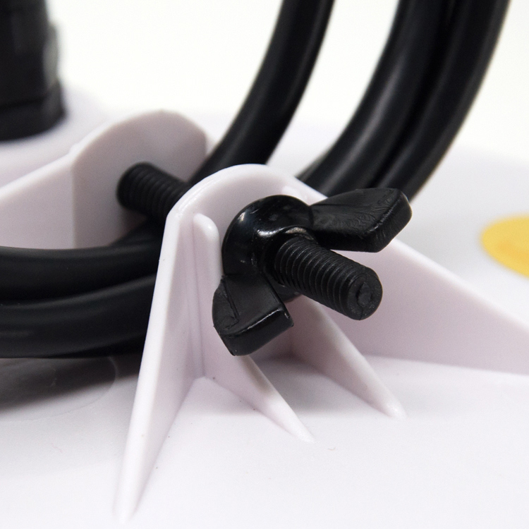 8 inch white mono coil 4